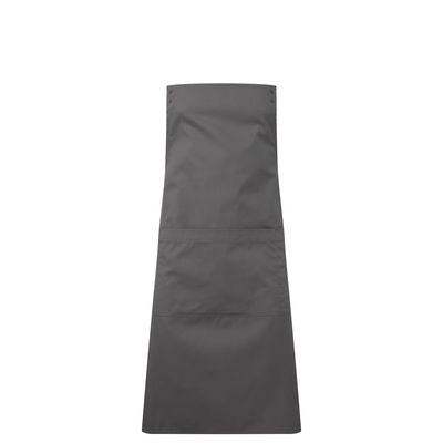 Delantal con bolsillo central Dark Grey