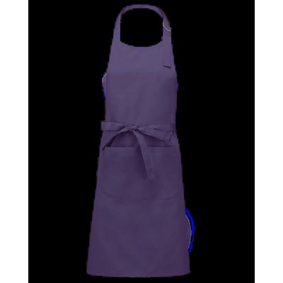 Delantal Bolsillo doble grande Purple