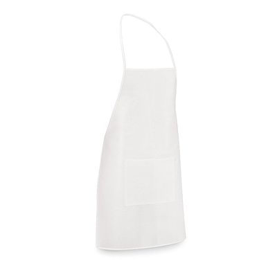 Delantal non-woven con bolsillo delantero