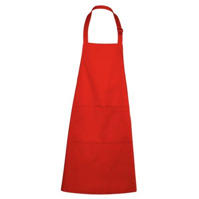 Delantal largo de sarga Rojo Kids