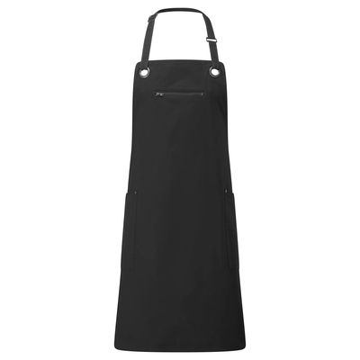 Delantal Bolsillos laterales y central con cremallera Black / Charcoal