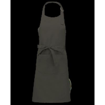 Delantal Bolsillo doble grande Green Olive