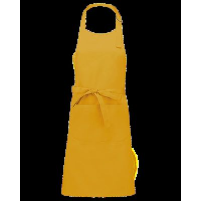 Delantal Bolsillo doble grande Mustard