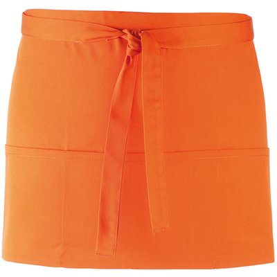 Delantal con 3 bolsillos Orange