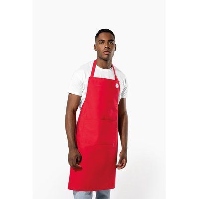 Delantal algodón lavado 60ºC ajustable