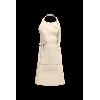 Delantal algodón orgánico con bolsillo Angora