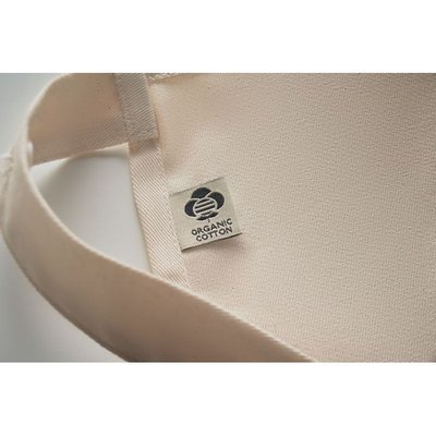 Delantal algodón orgánico con bolsillo doble