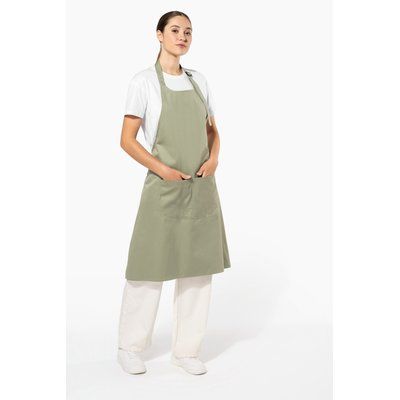 Delantal algodón orgánico con bolsillo