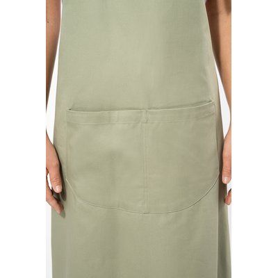 Delantal algodón orgánico con bolsillo