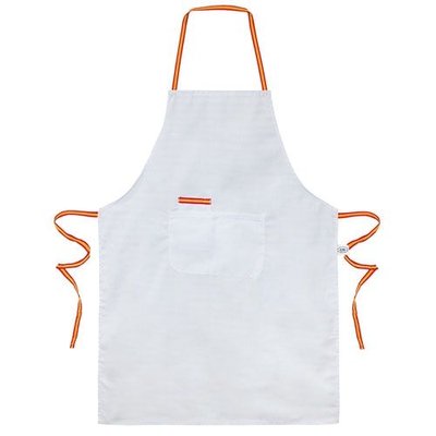 Delantal Blanco con Bandera España