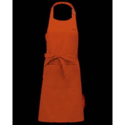 Delantal Bolsillo doble grande Burnt Orange