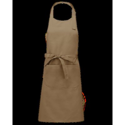 Delantal Bolsillo doble grande CAMEL