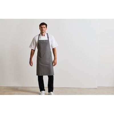 Delantal con cintura ajustable