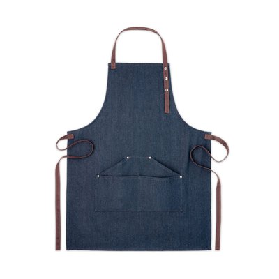 Delantal Denim Ajustable con Bolsillos