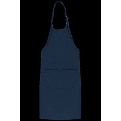 Delantal niños algodón con tira ajustable Navy