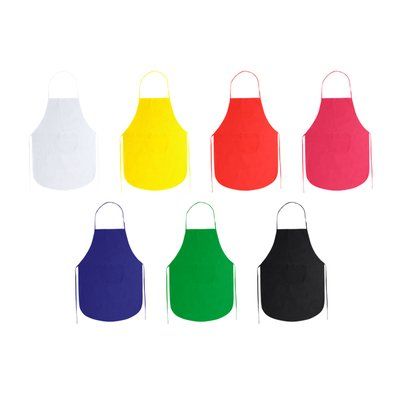 Delantal non-woven con bolsillo T-U