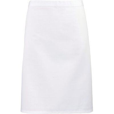 Delantal semi-largo White