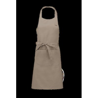 Delantal sommelier algodón Beige