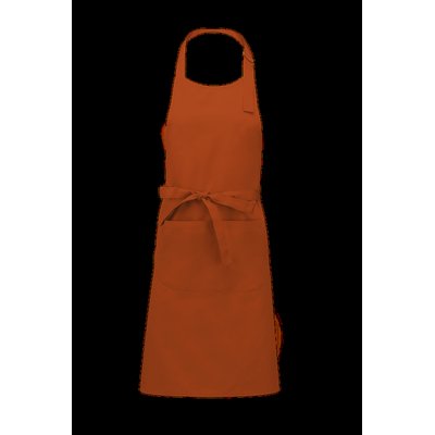 Delantal sommelier algodón Burnt Orange