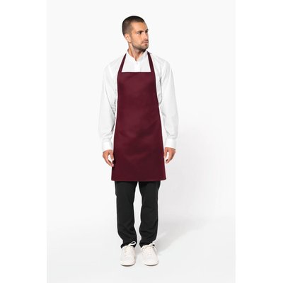 Delantal unisex sin bolsillos