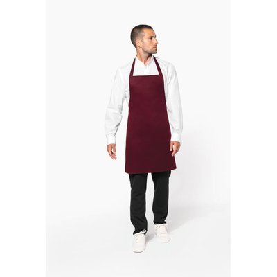 Delantal unisex sin bolsillos