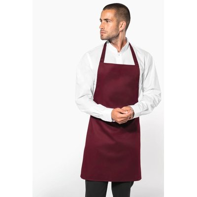 Delantal unisex sin bolsillos