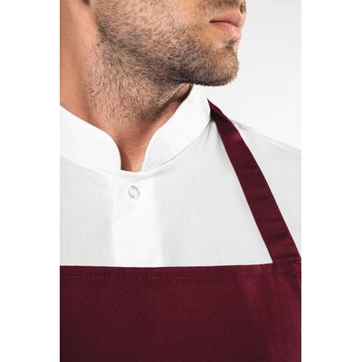 Delantal unisex sin bolsillos