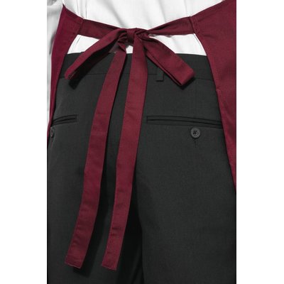 Delantal unisex sin bolsillos