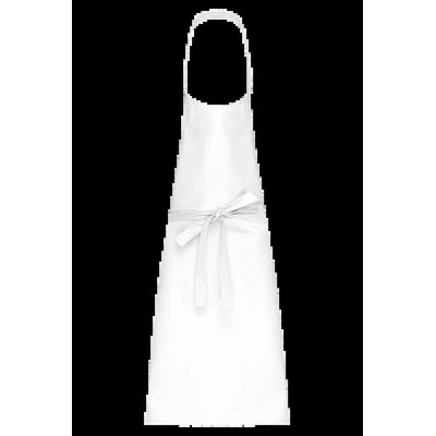 Delantal sin bolsillos White