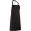 Delantal con cintura ajustable Black