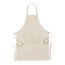 Delantal de Cocina Algodón Orgánico Beig