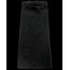 Delantal extra-largo con bolsillo delantero Black