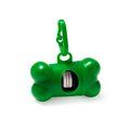Dispensador de bolsas para mascota con enganche Verde Helecho Talla Única Adulto