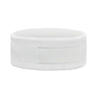 Diadema de polialgodón Blanco