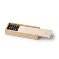 Dominó de madera de 28 piezas