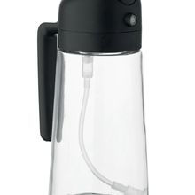 Dosificador con pulverizador de aceite Negro