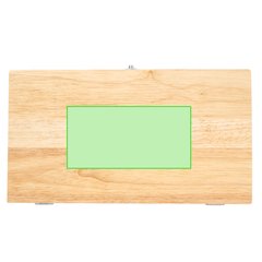 Dominó 28 pcs. Melamina y Estuche Bambú | En la tapa | 100 x 50