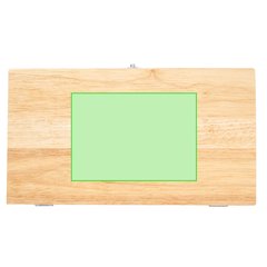 Dominó 28 pcs. Melamina y Estuche Bambú | En la tapa | 100 x 70