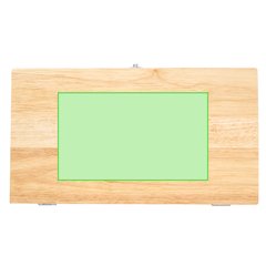 Dominó 28 pcs. Melamina y Estuche Bambú | En la tapa | 120 x 70