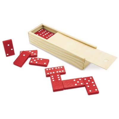 Dominó en Caja de Madera