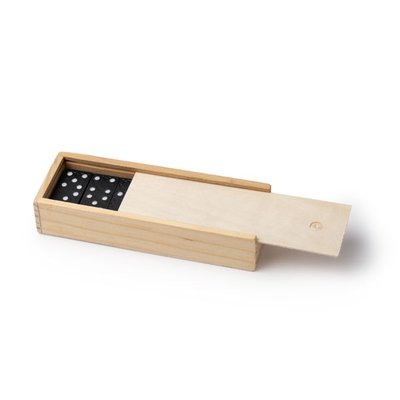 Dominó de madera de 28 piezas
