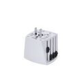 Enchufe adaptador de viaje universal compacto