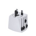 Enchufe adaptador de viaje universal compacto