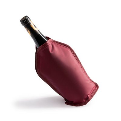 Enfriador de botellas con cintas elásticas