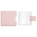 Espejo de acero inoxidable con funda