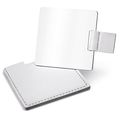 Espejo de acero inoxidable con funda PT