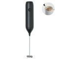 Espumador de leche eléctrico mate 1000 rpm Negro
