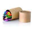 Estuche con 30 ceras de colores