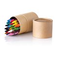 Estuche con 30 ceras de colores