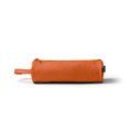 Estuche cilíndrico de poliéster reciclado Naranja